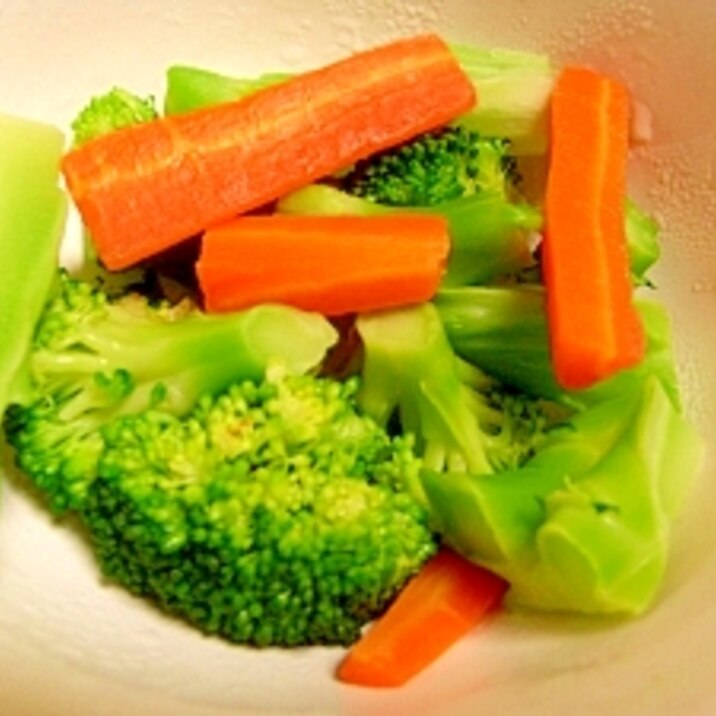 【昆布だしで】温野菜サラダ【取り分け離乳食】